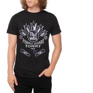 The Who Pinball Wizard Tommy 1969 power pop rock Official T-Shirt 2XL XXL NWT